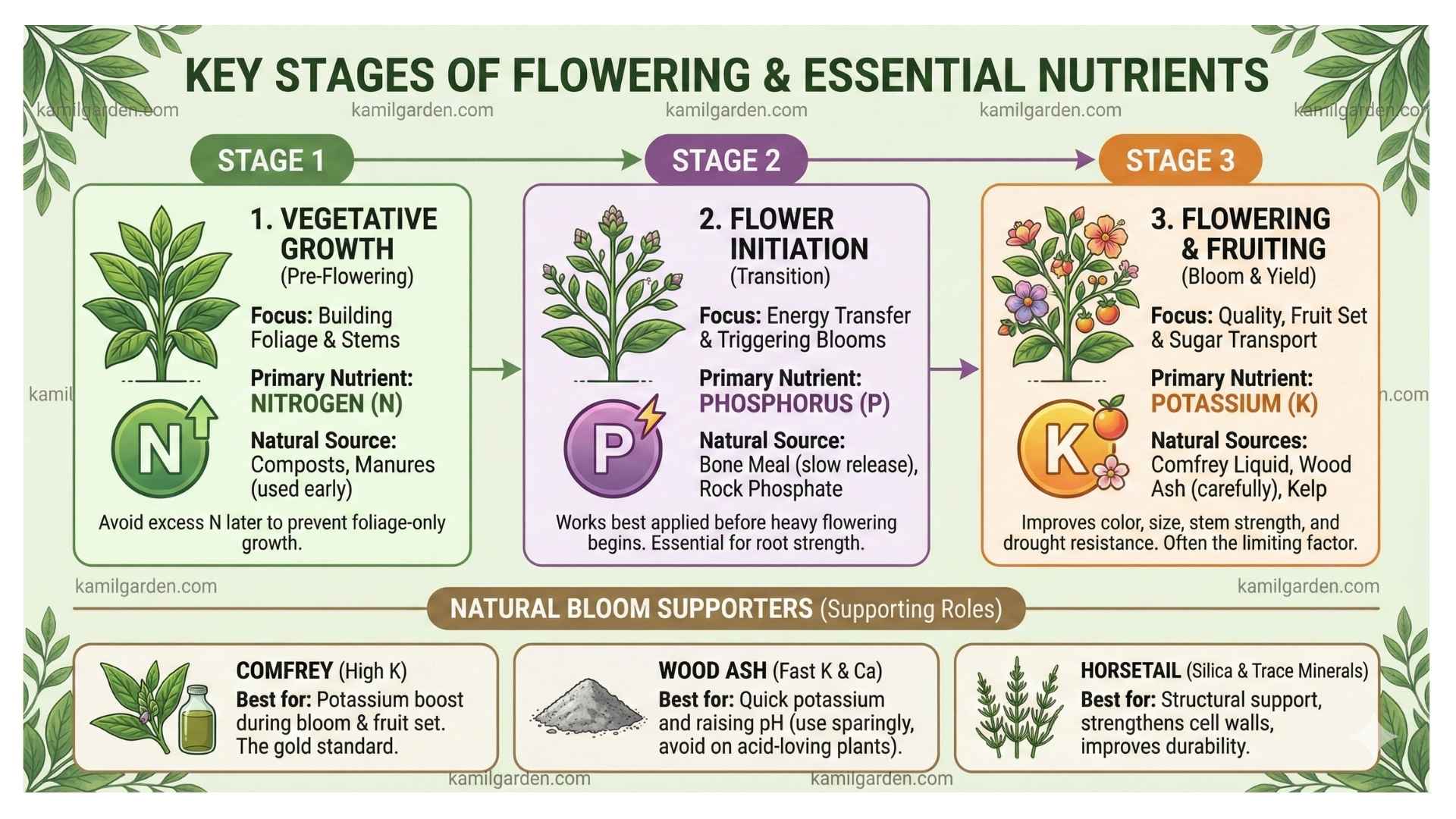 Horsetail tea process