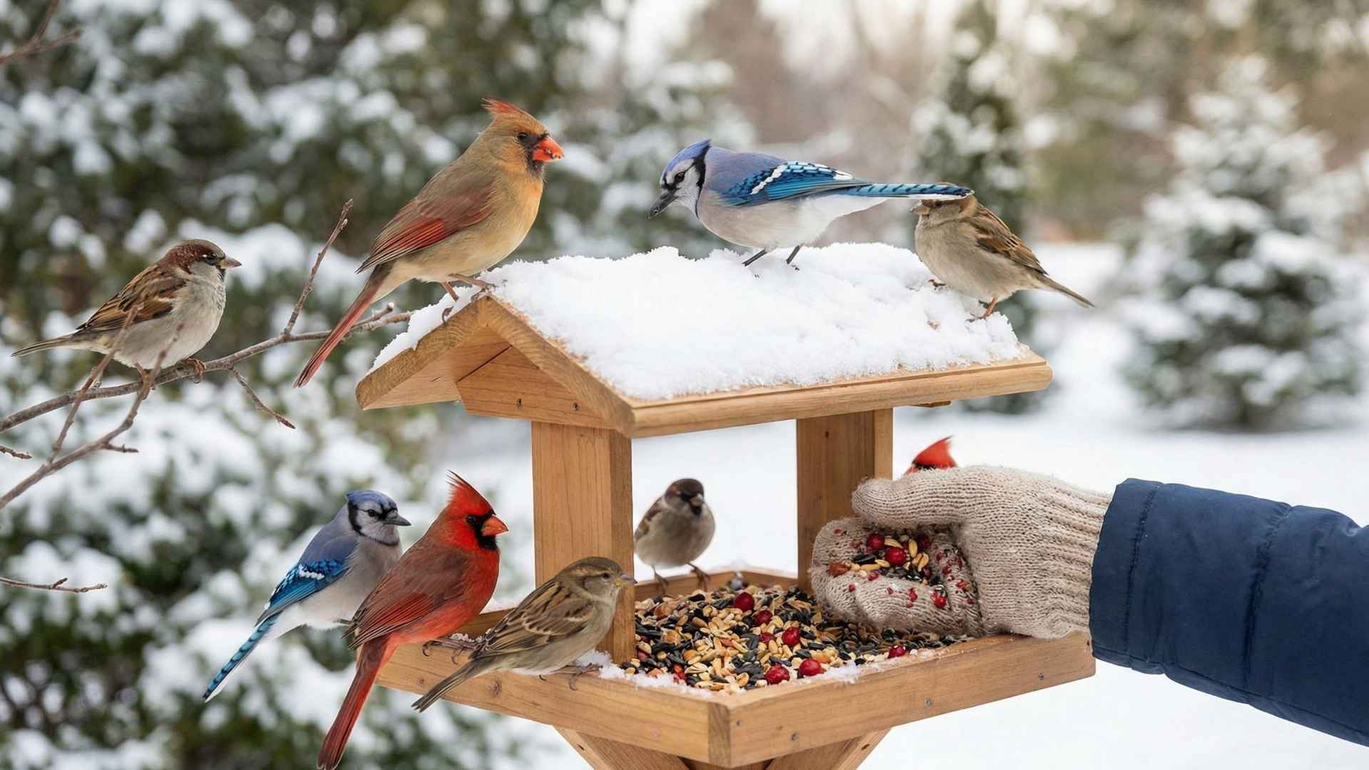 Birds in Winter – Should You Feed Them? How to Help Without Harming